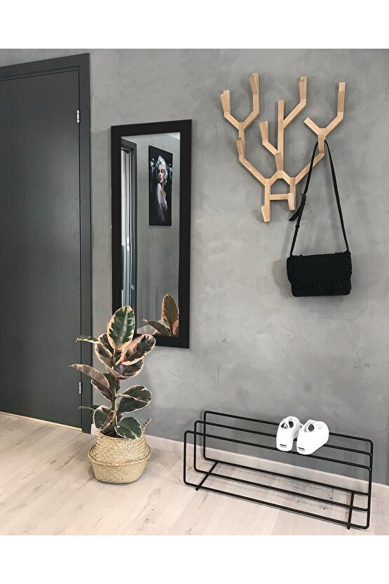 Dekoratif Retro Boy Aynası 110x48 cm