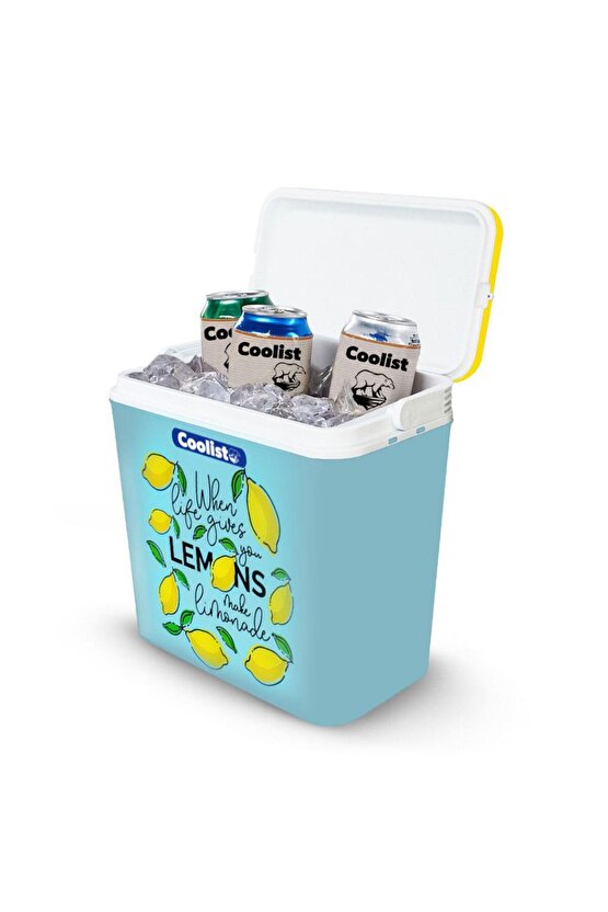 Clb24lm 24 Litre Limon Desenli Buzluk 2 Adet 400gr. Buz Kaseti