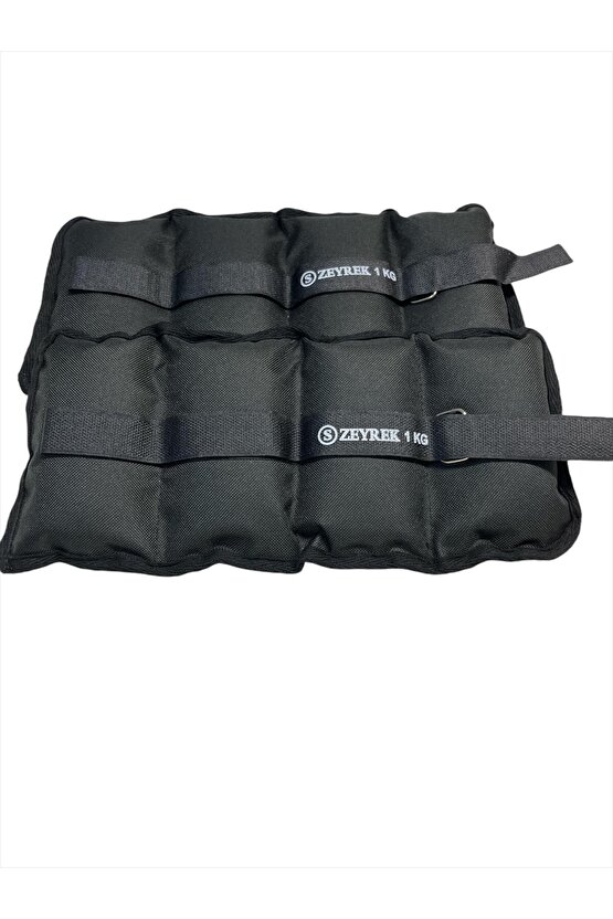 1 Kg × 2 Adet Toplam 2 Kg El Ayak Bilek Kas Güçlendiriçi Ağırlık Seti