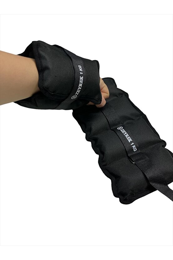 1 Kg × 2 Adet Toplam 2 Kg El Ayak Bilek Kas Güçlendiriçi Ağırlık Seti