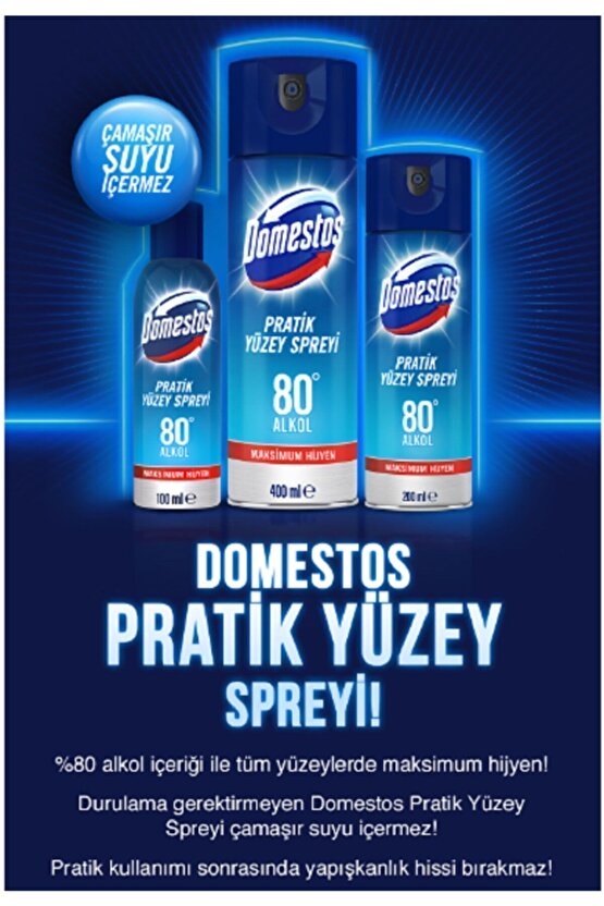Pratik Yüzey Spreyi 400 Ml