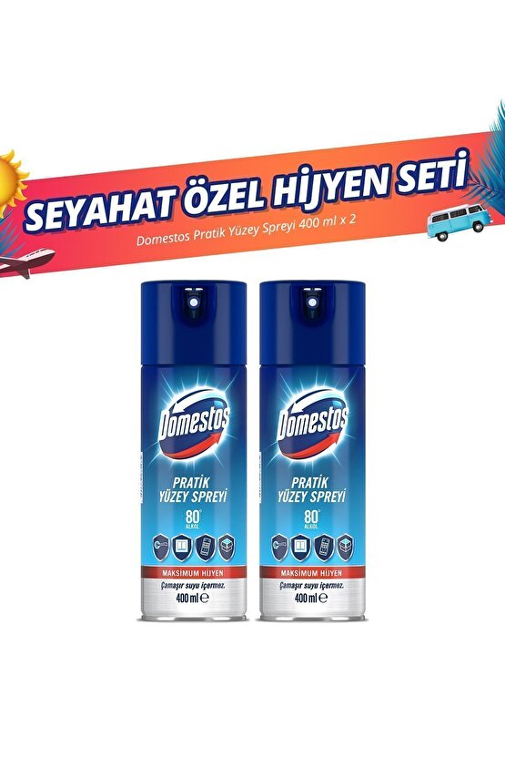 Pratik Yüzey Spreyi 400 ml X 2