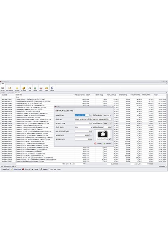 Barkodlu Satış Programı & Market Programı
