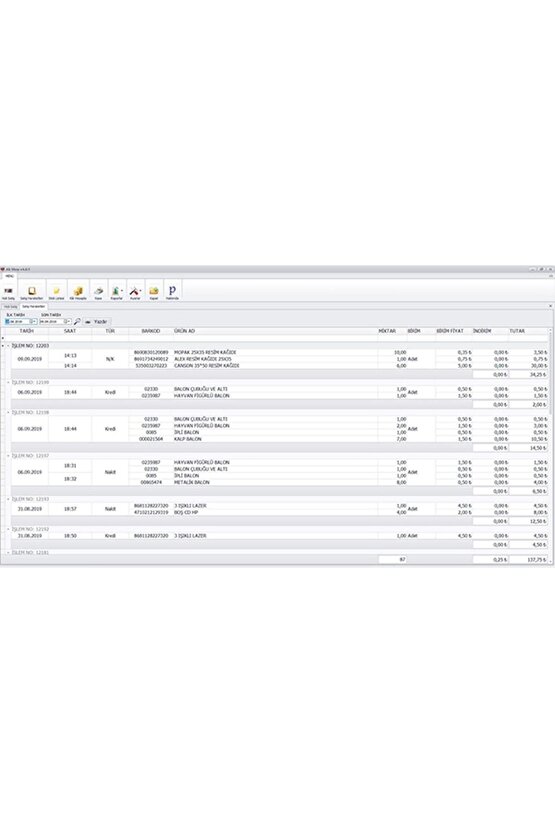 Barkodlu Satış Programı & Market Programı