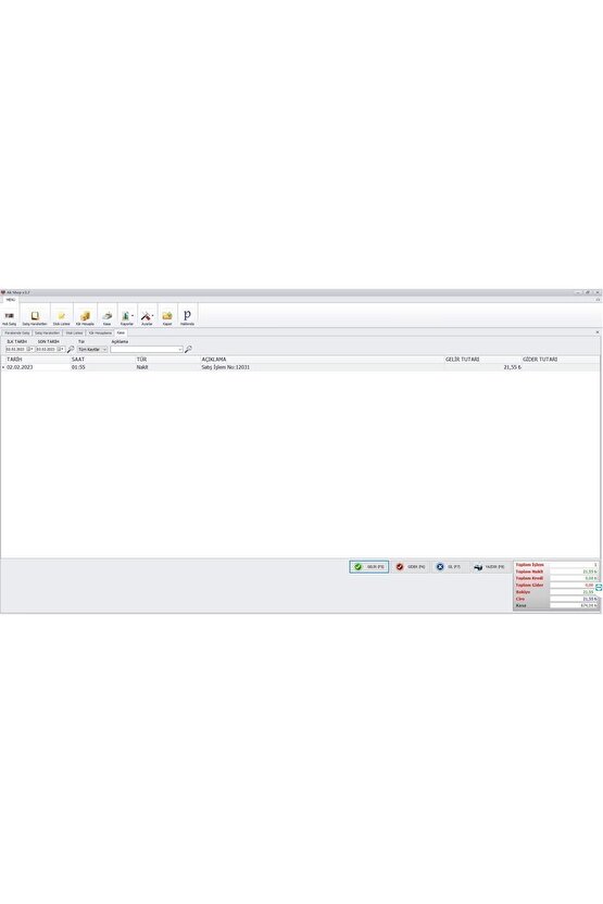 Barkod Satış Sistemi & Market Programı & Kablolu Barkod Okuyucu