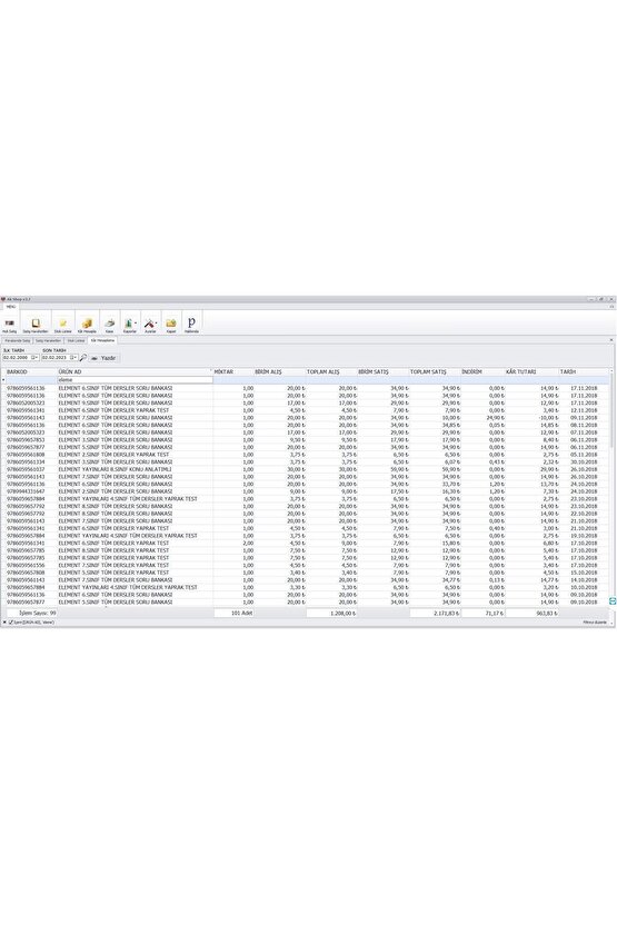 Barkod Satış Sistemi & Market Programı & Kablosuz Barkod Okuyucu