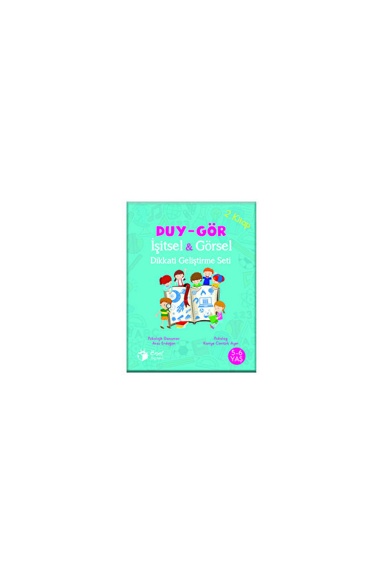 Duy-Gör İşitsel Zeka ve Görsel Algı Geliştirme Seti (Stickerlı Etklinlikler) Avantajlı Paket