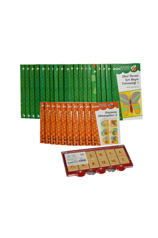 Miniyup 5-7 Yaş Avantajlı Paket (30 Kitap + 1 Miniyup Kontrol Kutusu)