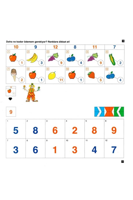 6 Yaş Eğitim Seti - Görsel Dikkat Matematiksel Zeka