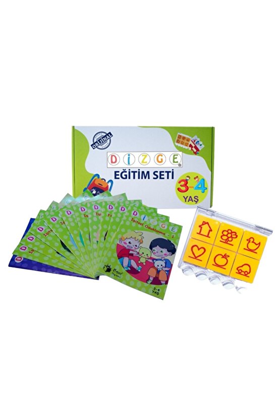 Dizge 3-4 Yaş Seti-işitsel Zeka- Görsel Algı Geliştirme