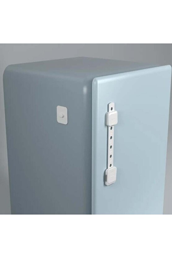 Play Safe Diamond Çok Fonksiyonlu Ayarlanabilir Uzun Güvenlik Kilidi Beyaz