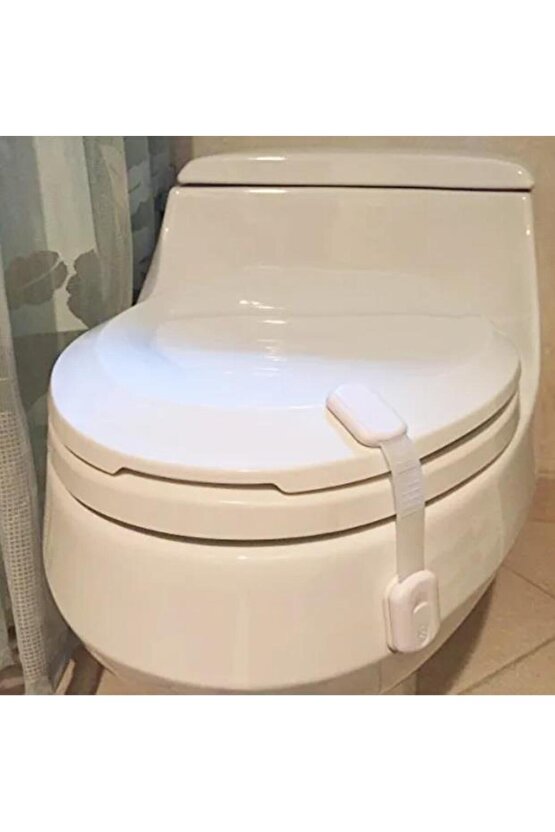 Play Safe Diamond Çok Fonksiyonlu Ayarlanabilir Uzun Güvenlik Kilidi Beyaz