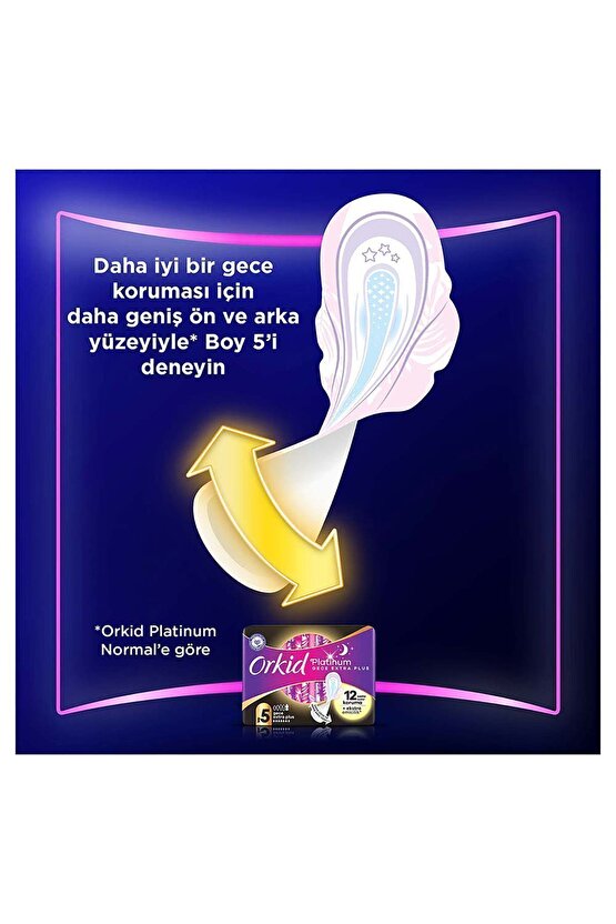 Platinum Anne Kız Hijyenik Ped Paketi Gece & Gündüz 60lı Dev Ekonomik Paket