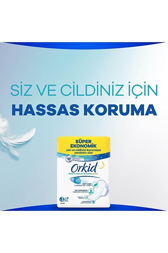 Ekstra Hassas Cesaret Paketi Gece 56 Adet