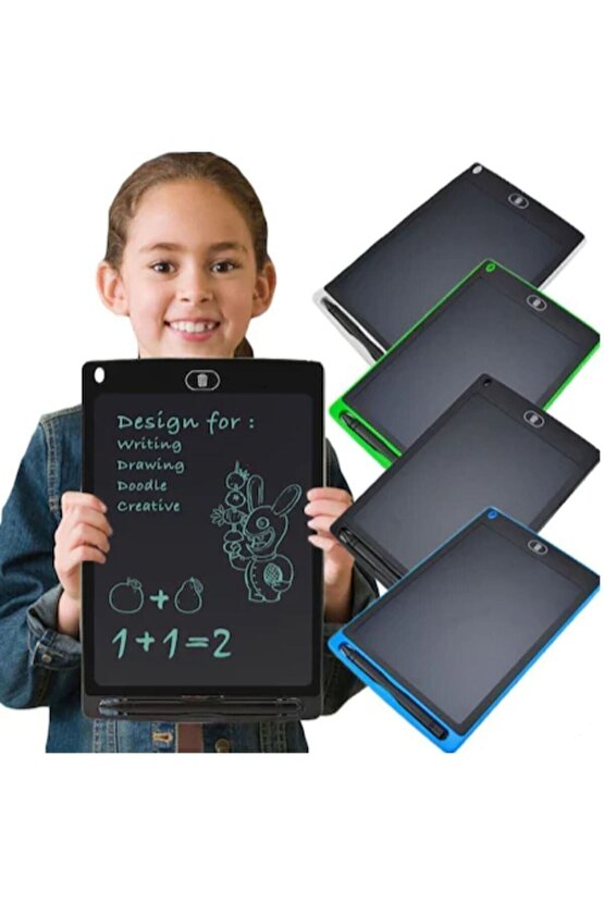 8.5 Lcd Grafik Not Yazma Ve Çizim Tableti-2 Yıl Pil Ömrü Çocuklar Için Uygun
