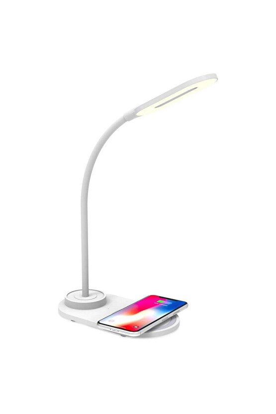 Kablosuz Şarj Destekli Masa Lambası