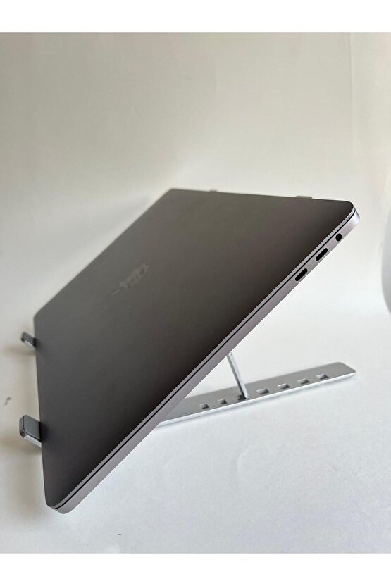 ALÜMİNYUM ALAŞIM DESTEKLİ KATLANABİLİR LAPTOP DİZÜSTÜ BİLGİSAYAR STAND TUTUCU