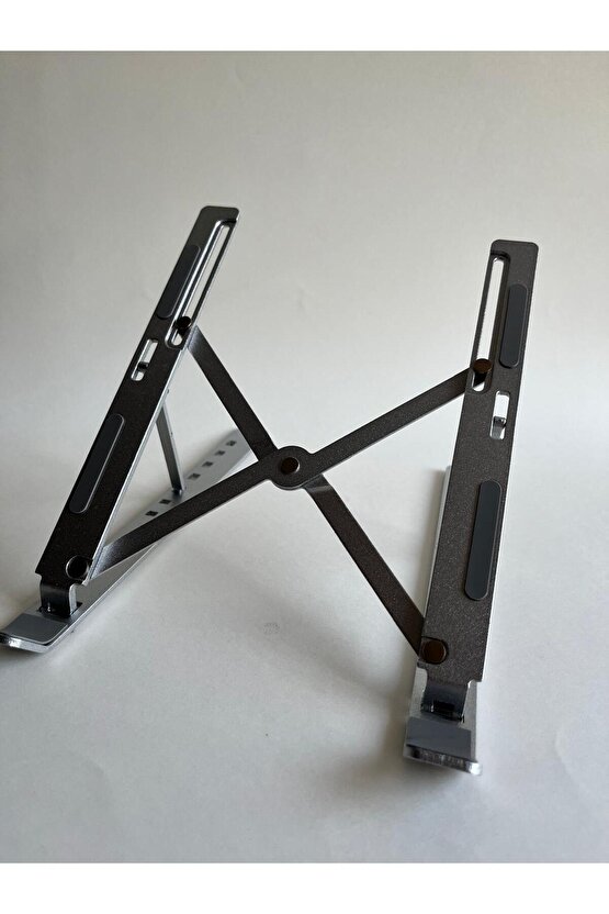 ALÜMİNYUM ALAŞIM DESTEKLİ KATLANABİLİR LAPTOP DİZÜSTÜ BİLGİSAYAR STAND TUTUCU