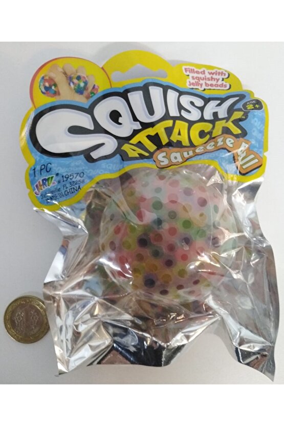 Fışkıran Top Yumuşak Squısh Attack