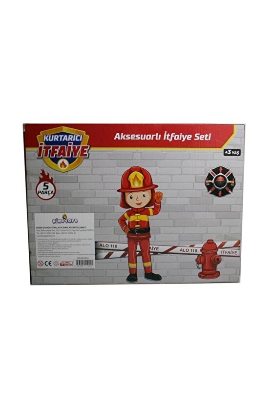 Yelekli İtfaiye Seti