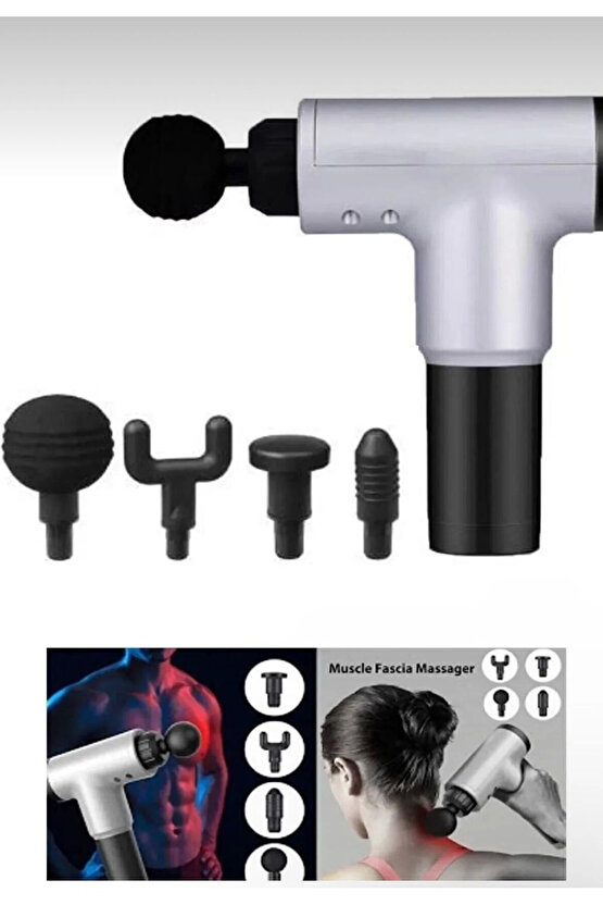 BUĞZ Fascial Gun Kh-320 Kablosuz Şarjlı Mini Masaj Aleti