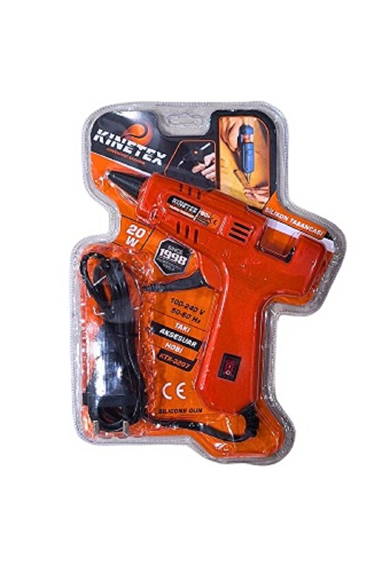 Anahtar Korumalı 20W Sıcak İnce Mum Silikon Tabancası