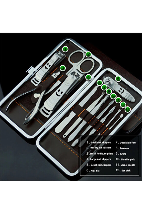 Manikür Seti Cüzdanlı*7li