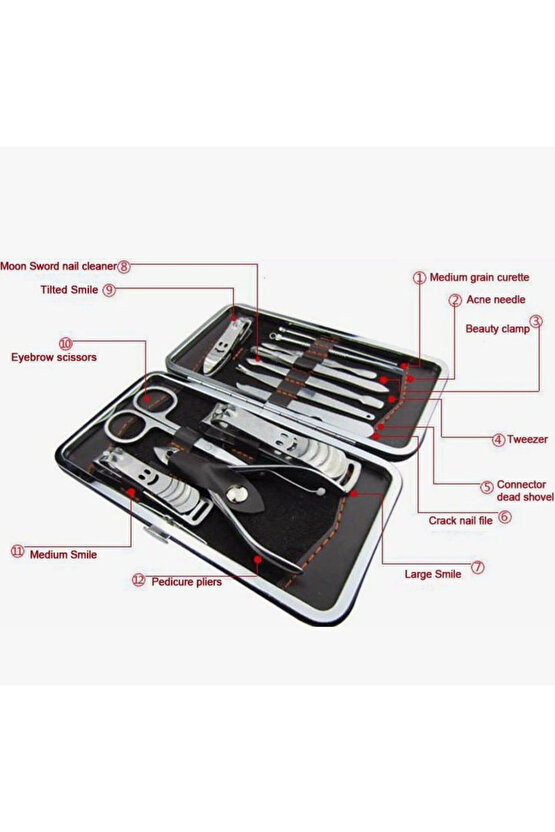 Manikür Seti Cüzdanlı*7li