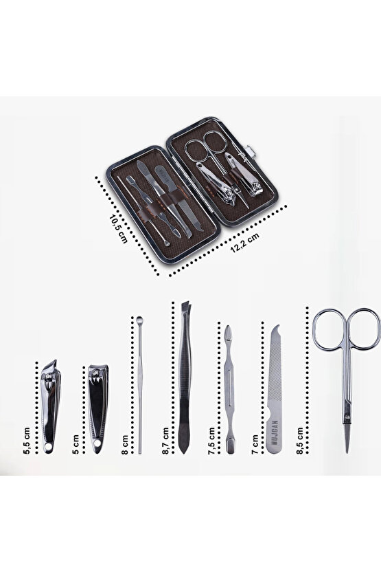 Manikür Seti Cüzdanlı*7li