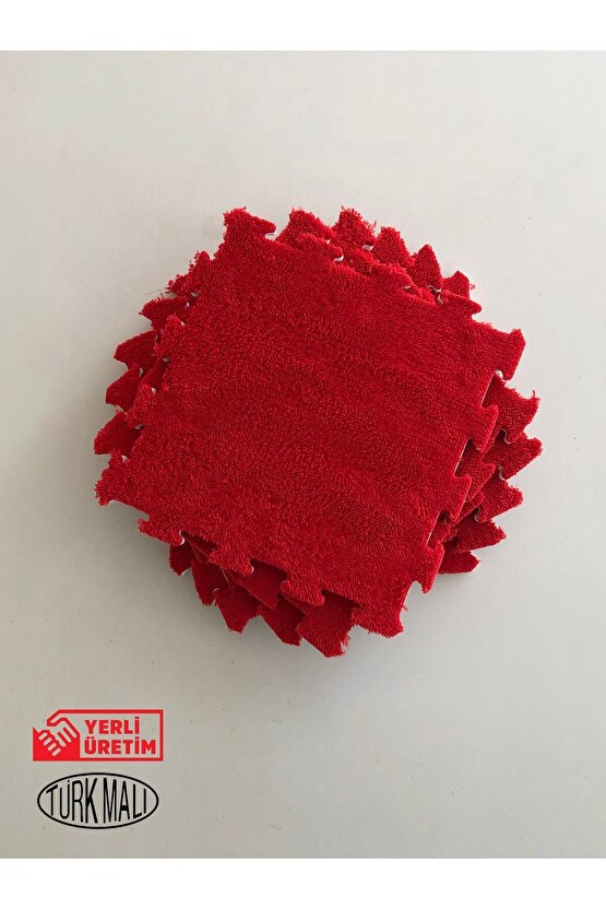 Ses ve Isı Yalıtımlı Tokyo Peluş Yapboz Halı | 9 + 1 Adet | 1 M2 | Puzzle Halı