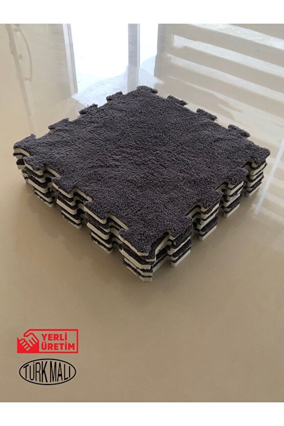 Ses ve Isı Yalıtımlı Tokyo Peluş Yapboz Halı | 9 + 1 Adet | 1 M2 | Puzzle Halı