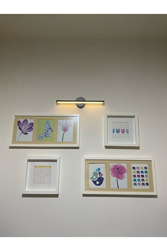 Kendinden Yapışkanlı Pilli Aplik Lamba 4000 Kelvin