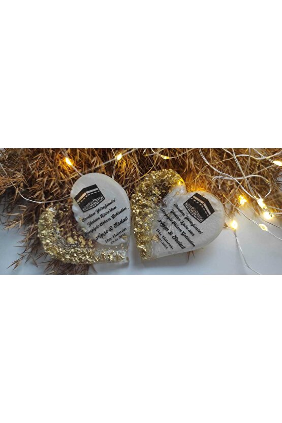 Hac Kabe Umre Hediyelik 15 Adet Epoksi Magnet Hatıra Hediyelik