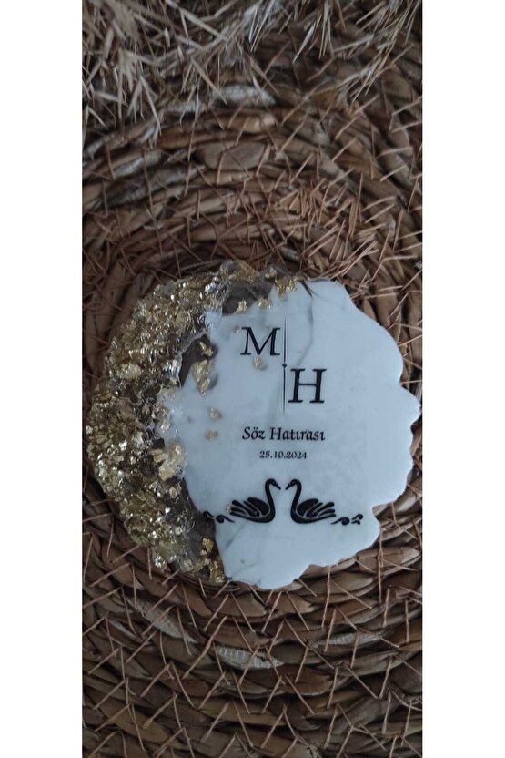 Epoksi Magnet 15 Adet Hediyelik Söz Nişan Kına Nikah Mevlüt Doğum Günü