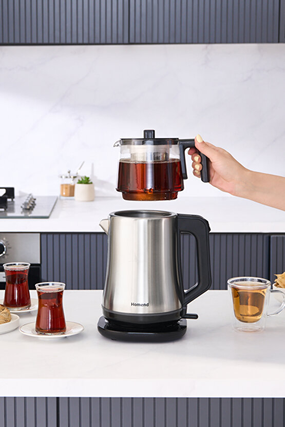 Royaltea Elegant 1777H Inox Çay Makinesi
