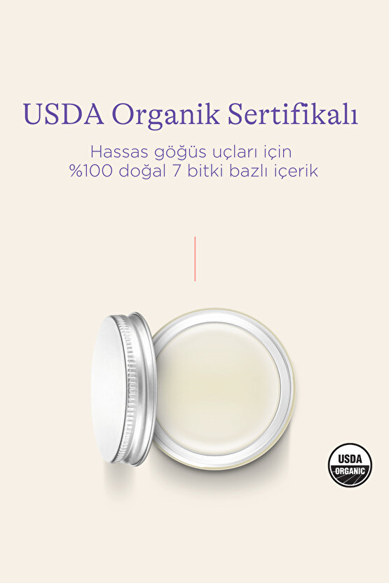 Organik Göğüs Ucu Balmı 60ml