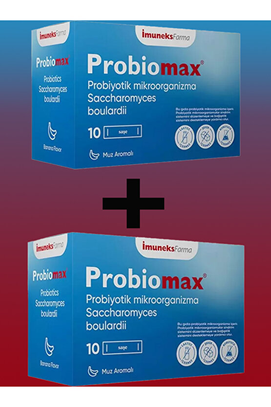 İmuneks ProbioMax 10 Saşe X2