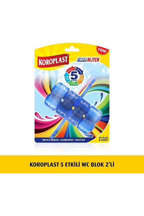 Wc Blok 5 Etkili 2 X 50 Gr x 2 Paket
