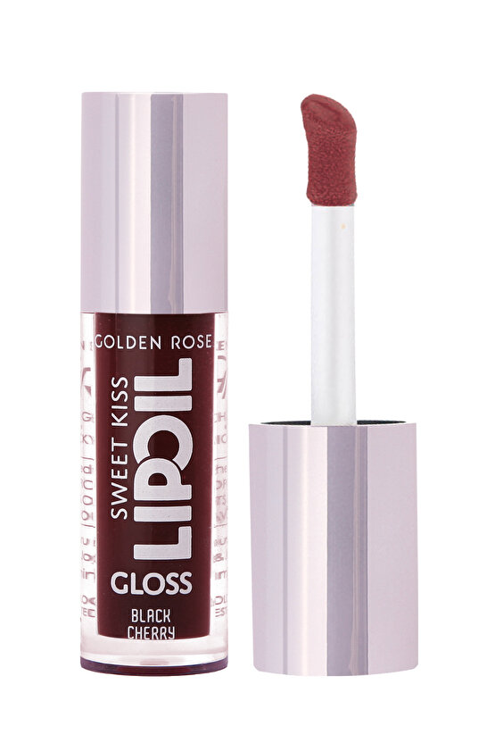Sweet Kiss Lip Oil Gloss No:08 Dudak Parlatıcı Yağ Kiraz, Gül & Jojoba Yağlı 4,7 ml