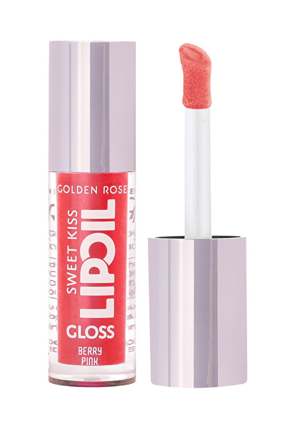 Sweet Kiss Lip Oil Gloss No:03 Dudak Parlatıcı Yağ Ahududu, Gül & Jojoba Yağlı 4,7 ml