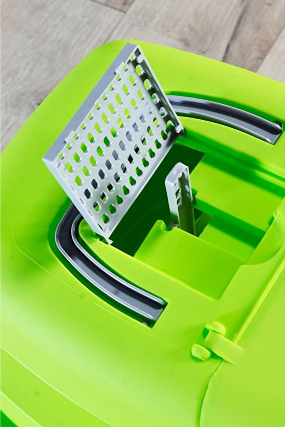 Kapalı Kedi Tuvaleti Kedi Figürlü Yeşil