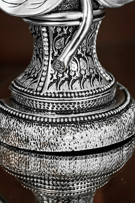 İKİLİ BİBLO SETİ HEDİYE LÜKS OBJE DEKORATİF YAPRAK ALLAH MUHAMMED SÜS