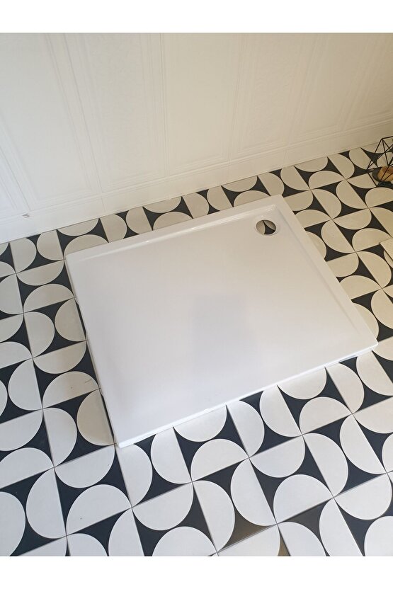 Floor 100x80 Dikdörtgen Flat Duş Teknesi 5