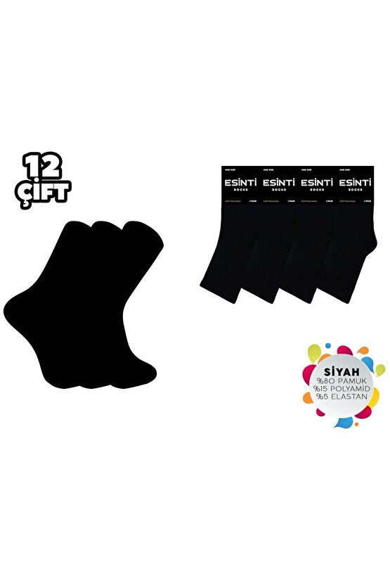 T - Esinti 76 Kolej Çorap 12li