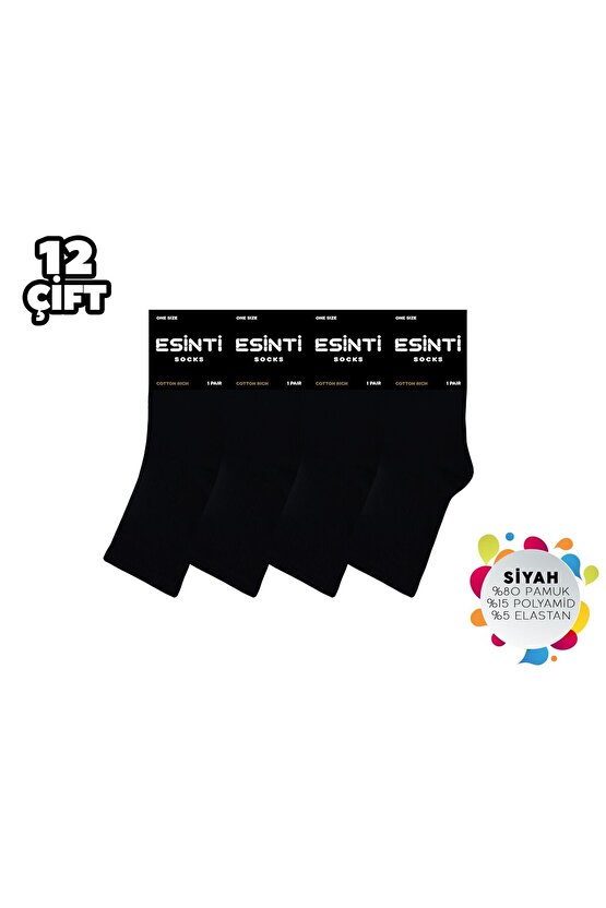 T - Esinti 76 Kolej Çorap 12li