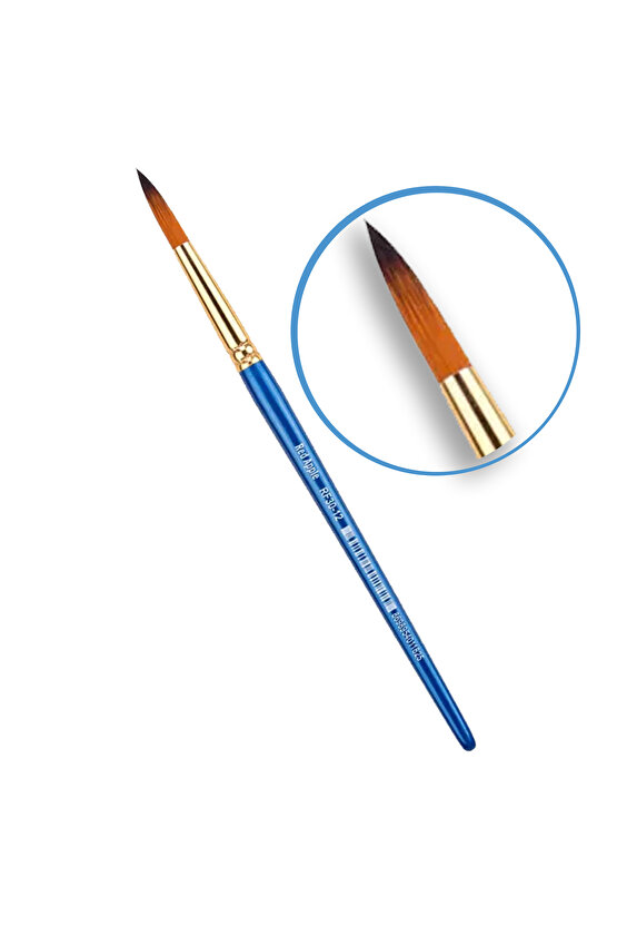 Sentetik Sulu Boya Fırçası No:12