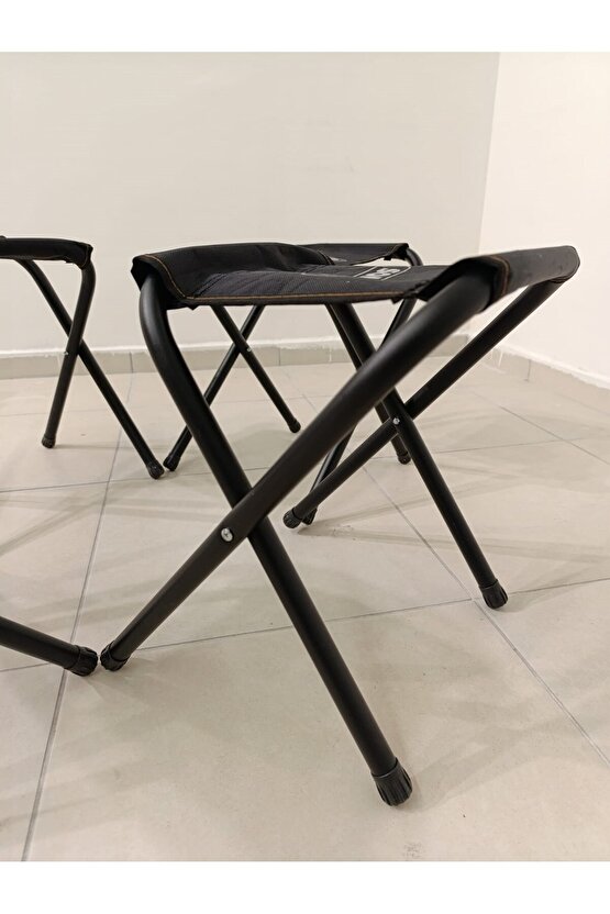 KALİTELİ KATLANIR METAL PİKNİK VE KAMP TABURESİ