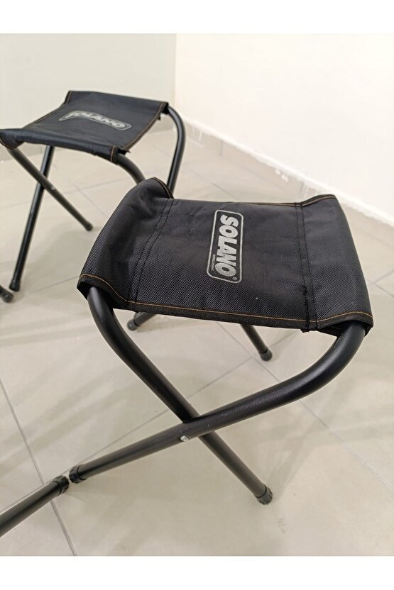 KALİTELİ KATLANIR METAL PİKNİK VE KAMP TABURESİ