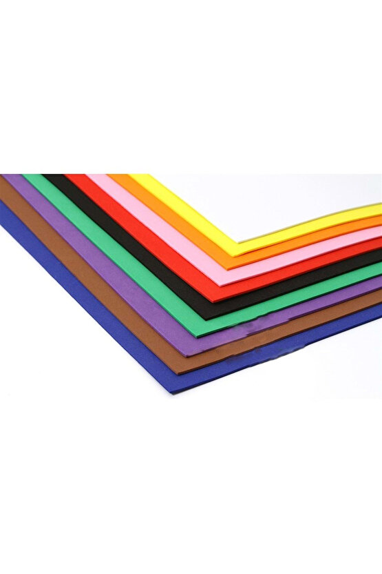 Eva Kağıdı (Süngeri) 20x30 10 Renk Hobi Leke Bırakmaz