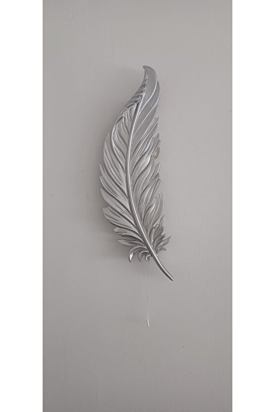 Tüy Aplik Led’li Pilli, Dekoratif Amaçlı Aydınlatma Süsü , 60 cm x 18 cm